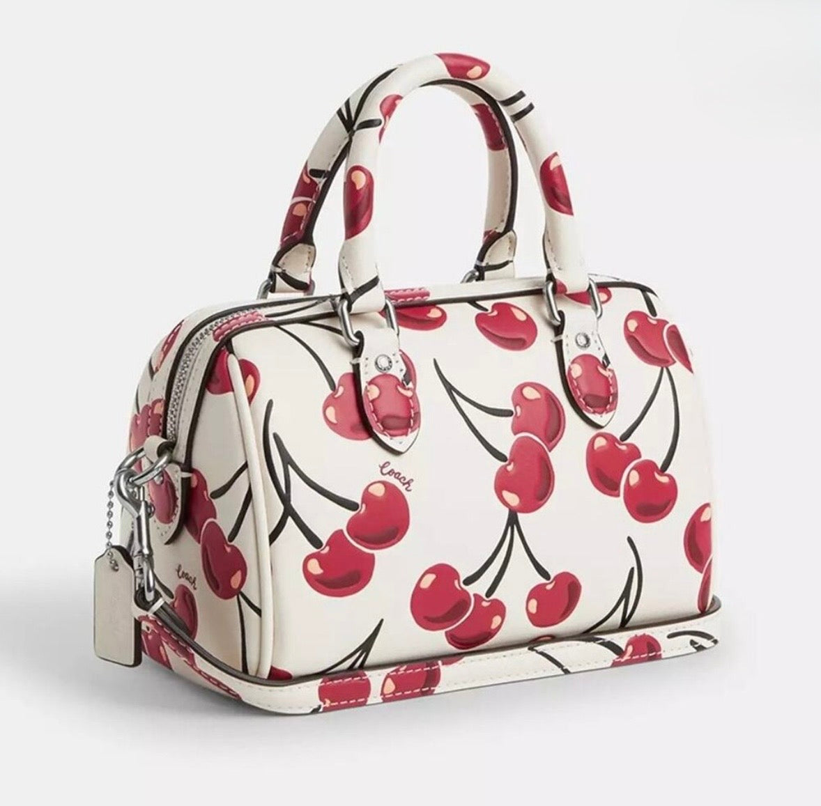 Mini Rowan Bag with Cherry Print