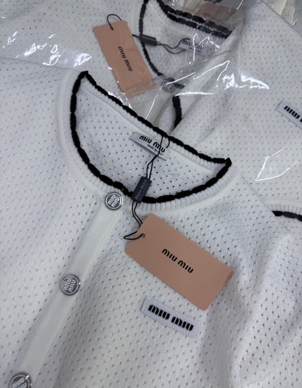 White Cardigan Sweater