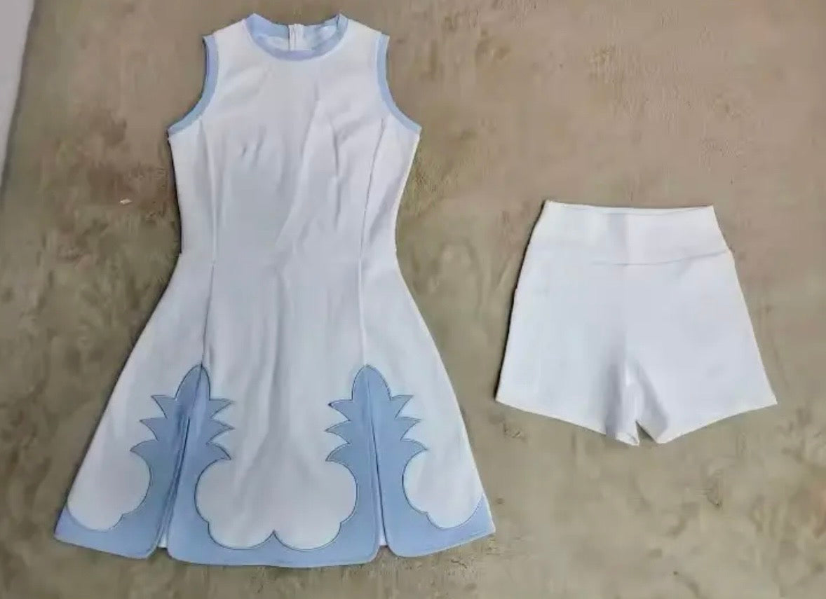 The Blue Resort Dress
