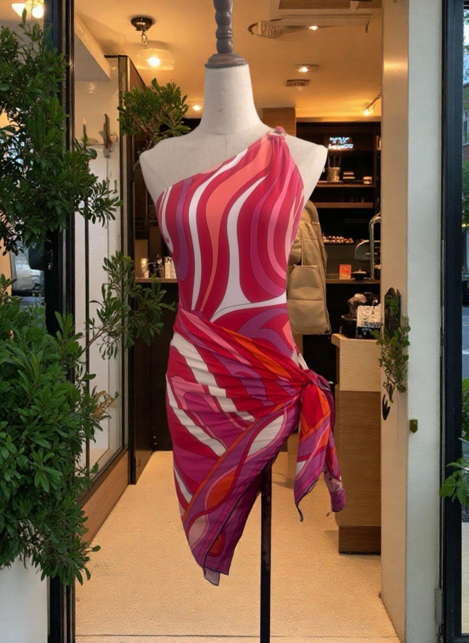 Vista Ruched Suit & Cover-up