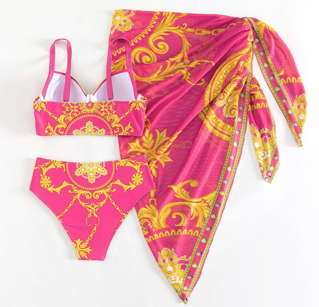 Greek 3-Piece Swim Set