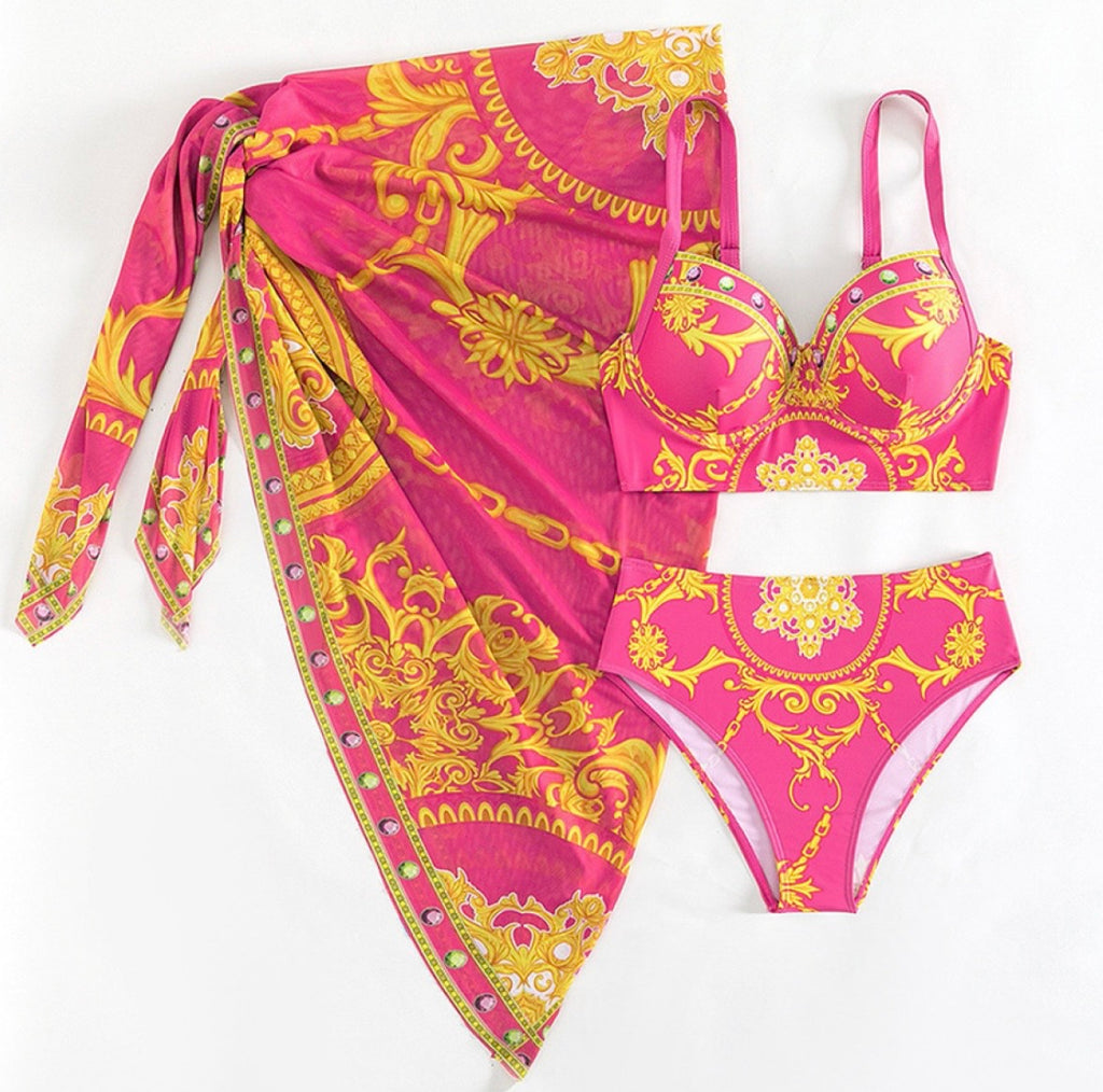 Greek 3-Piece Swim Set