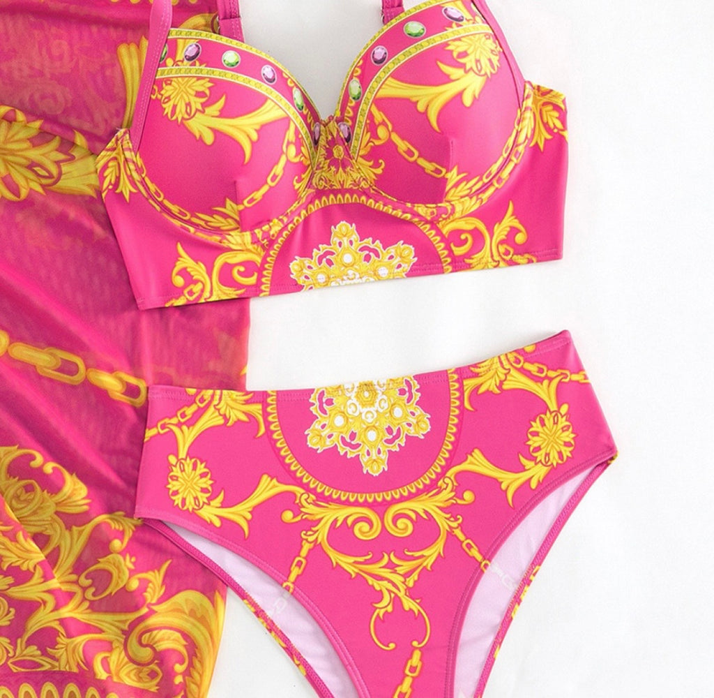 Greek 3-Piece Swim Set