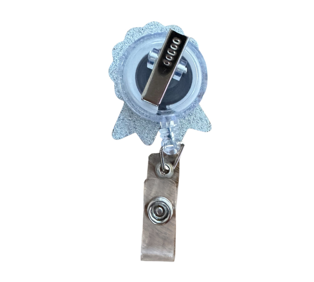 Barely Cried Today Badge Holder