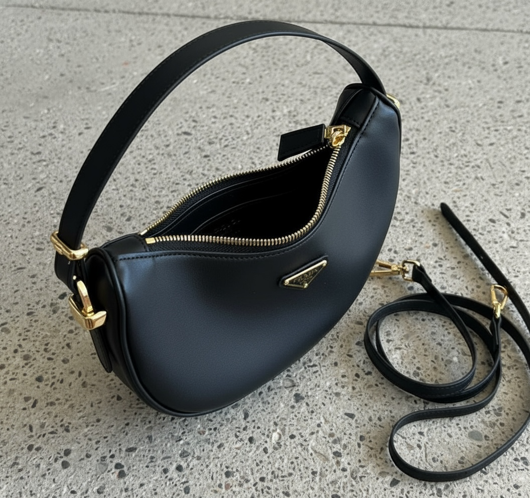 Half Moon Bag by Prada