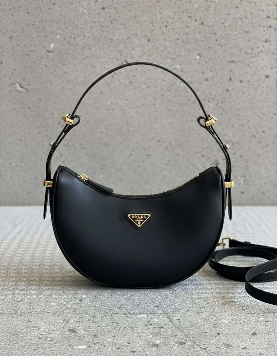 Half Moon Bag by Prada