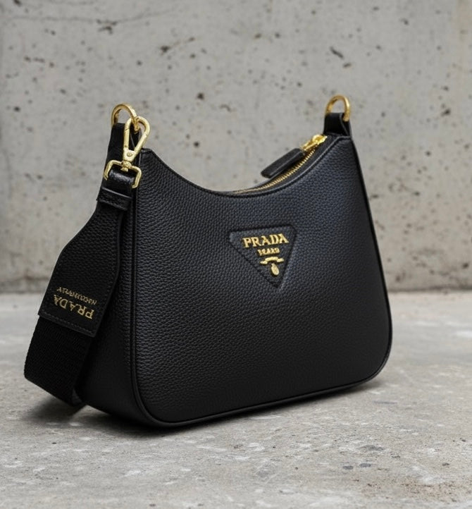 Vitello Daino Crossbody Bag