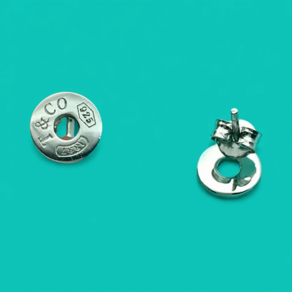 Round Sterling Silver Studs