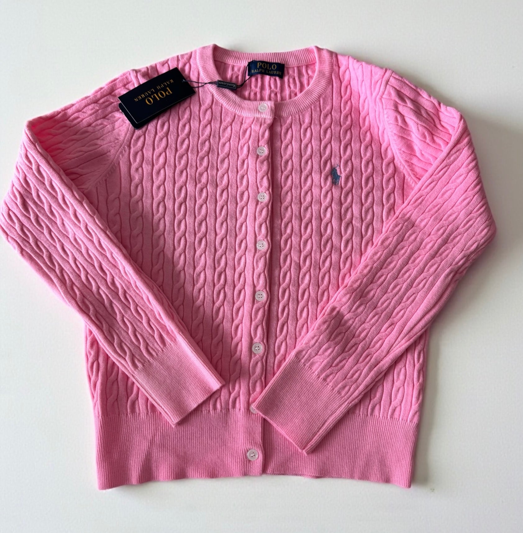 Fine Ribbed Cardigan Sweater