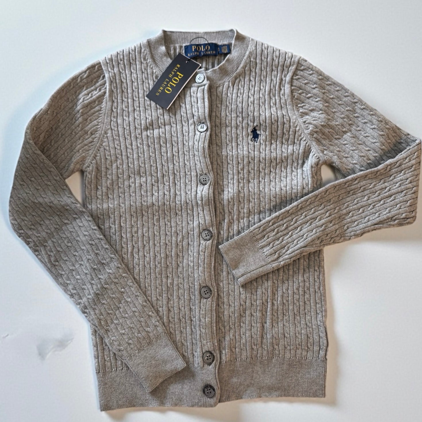 Fine Ribbed Cardigan Sweater
