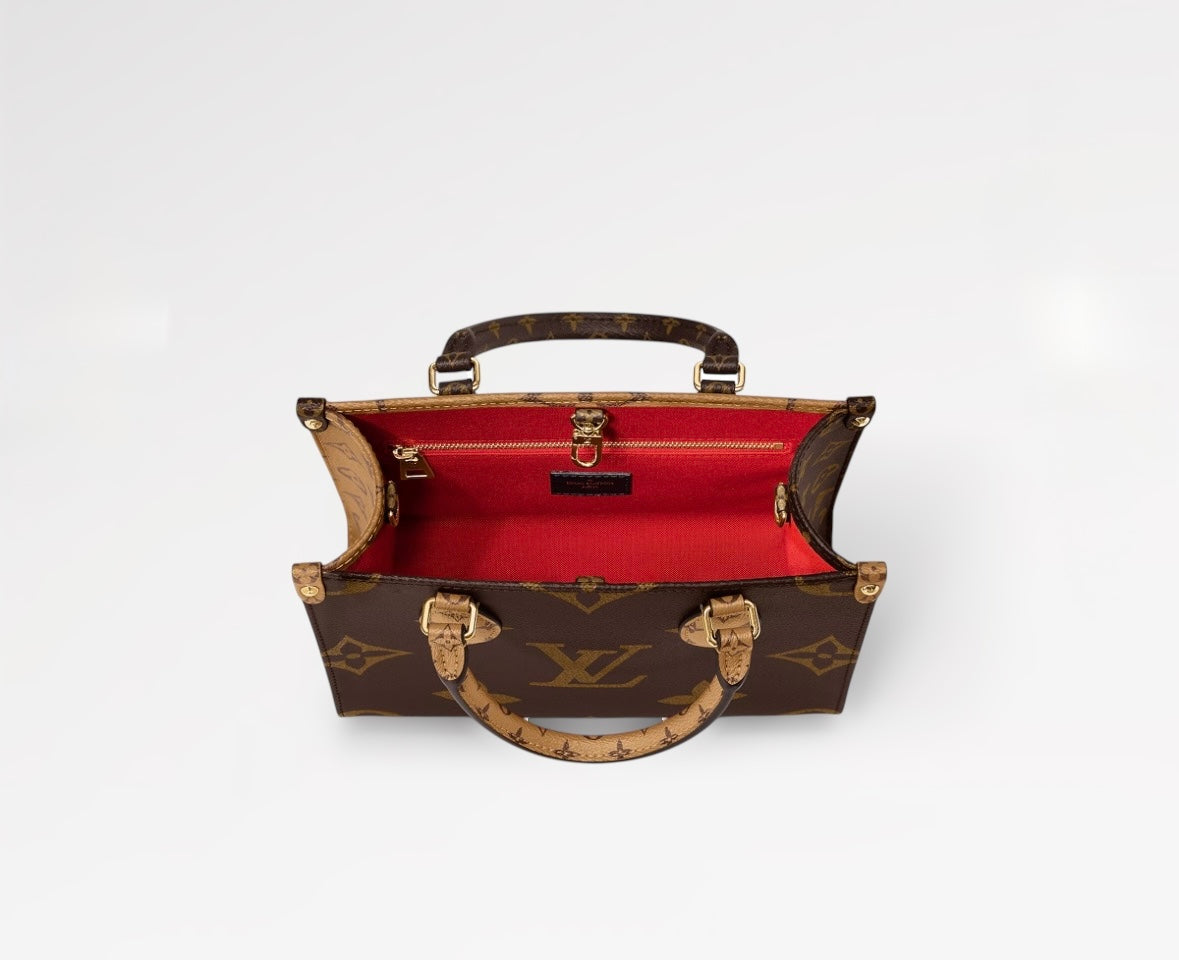 On The Go Monogram Handbag