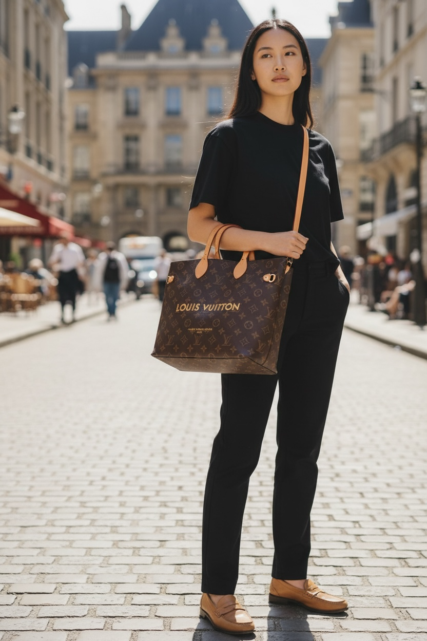 Shopper Tote in Monogram