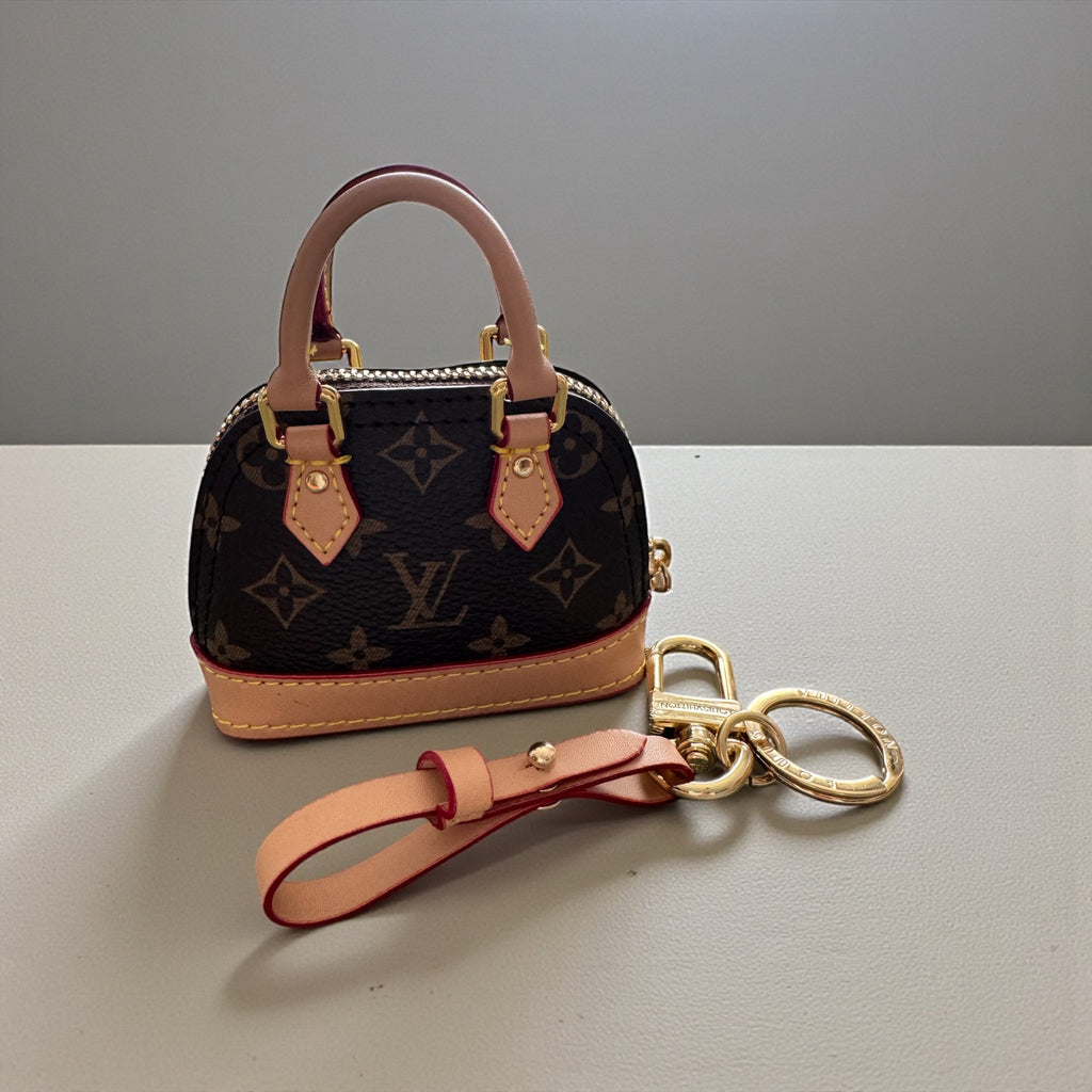 Monogram Micro Alma Bag Charm