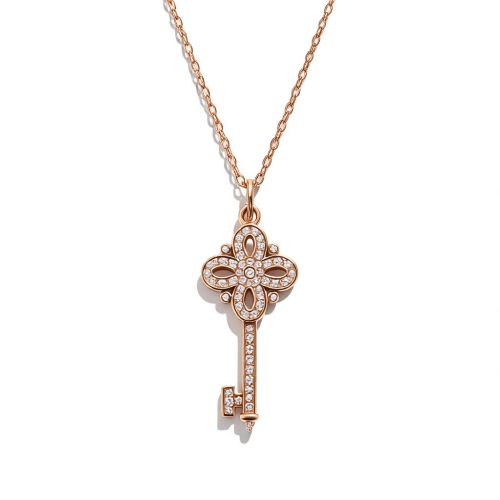 Victoria Key Necklace