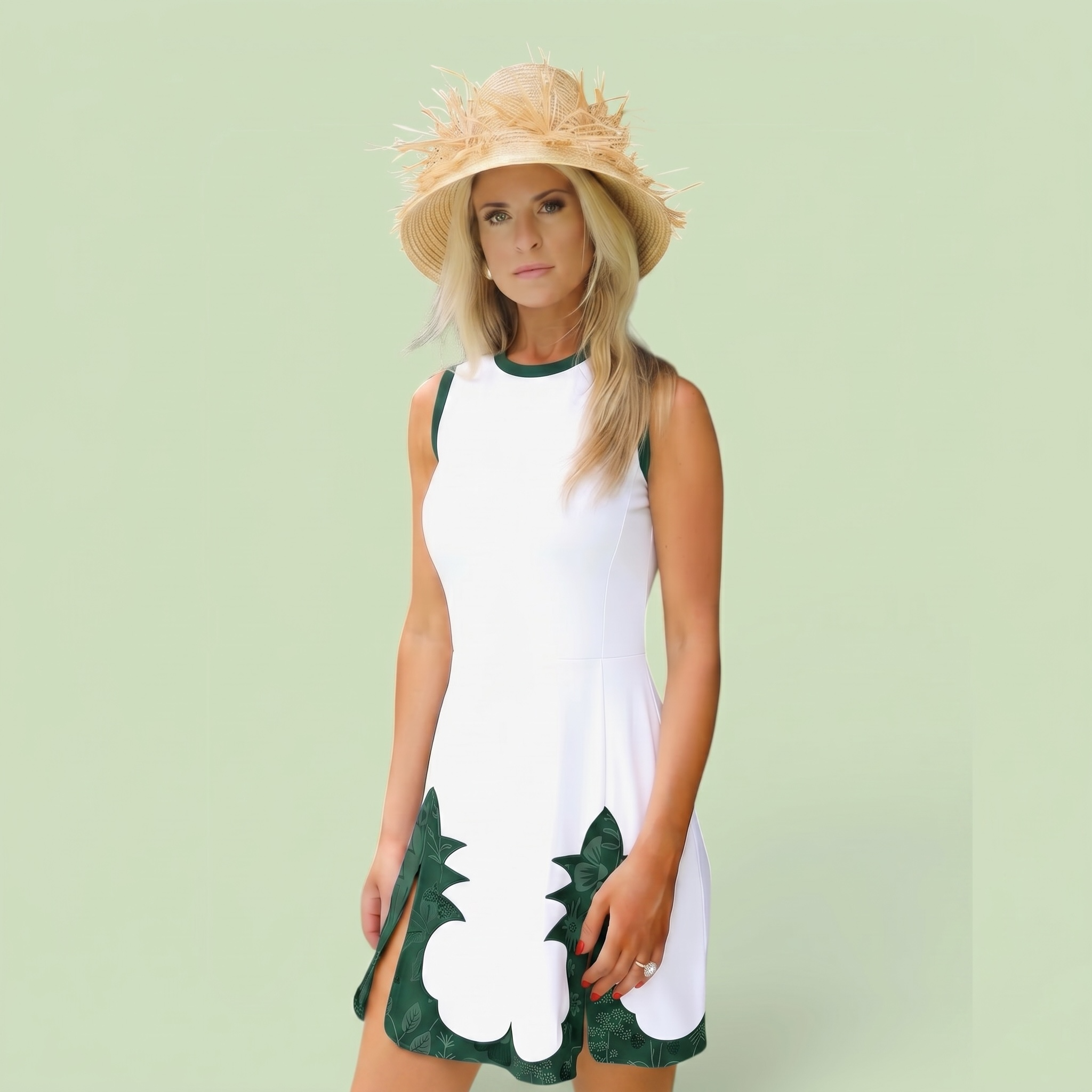 The Green Resort Dress