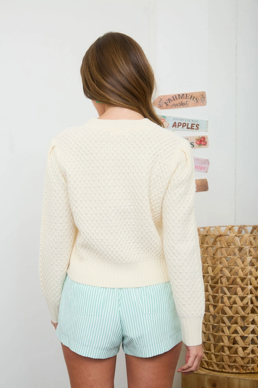Crochet Cherry Cardigan