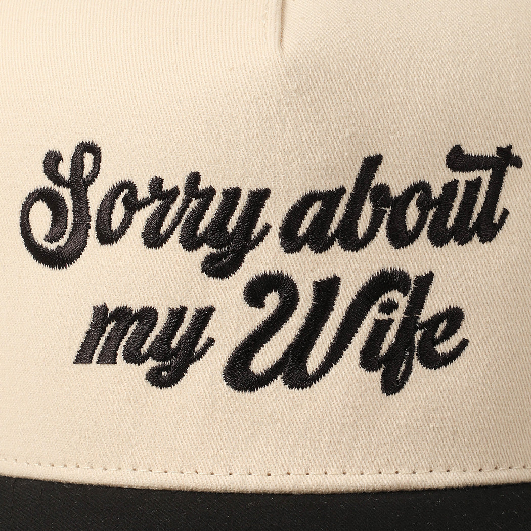 "Sorry About My Wife" Ball Caps