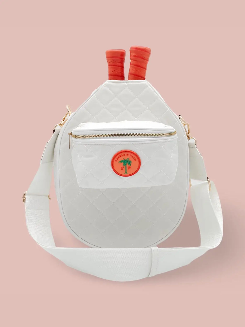Leather Pickleball Sling Bag