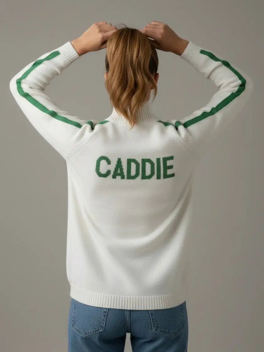 Caddie 1/2 Zip Golf Sweater